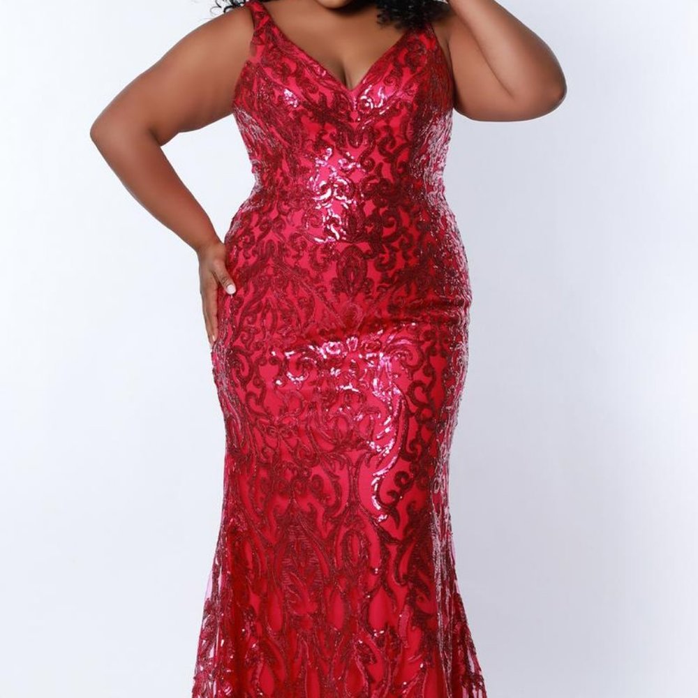 Tease by Sydney's Closet Magenta SZ 16